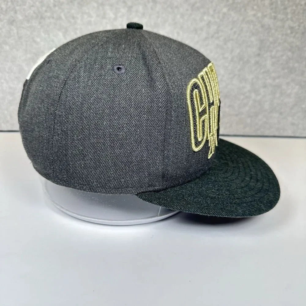 Golden State Warriors New Era 9Fifty Champs 2018 Mens Cap Hat Snapback Gray NBA - Picture 2 of 9